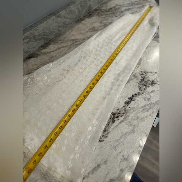 Vintage Delicates beautiful midi Gown Sz Med - Picture 9 of 10